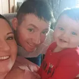 Lynsey and Mick with their son Zachariah