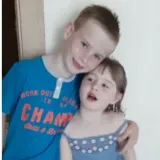 Michelle and Andy with their children Rory and Molly